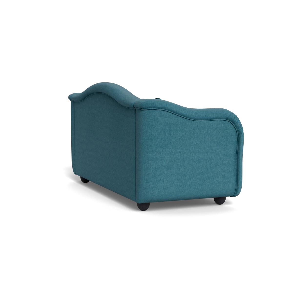 Heal's Tetbury 3 Seater Sofa Brushed Cotton Cadet Natural Beech Feet – image 5