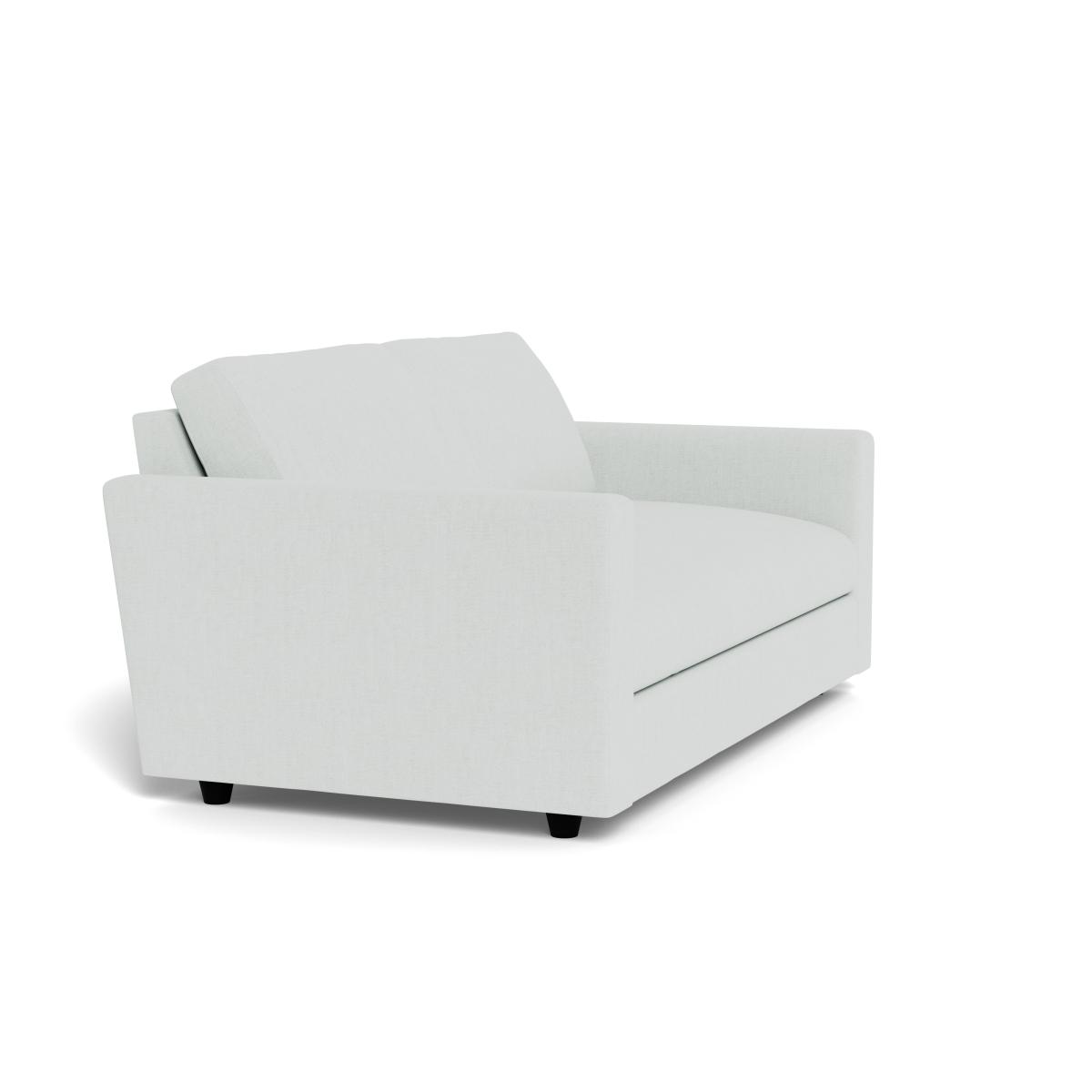 Heal's Nimbus 3 Seater Sofa Broadweave Tin Black Feet – image 2