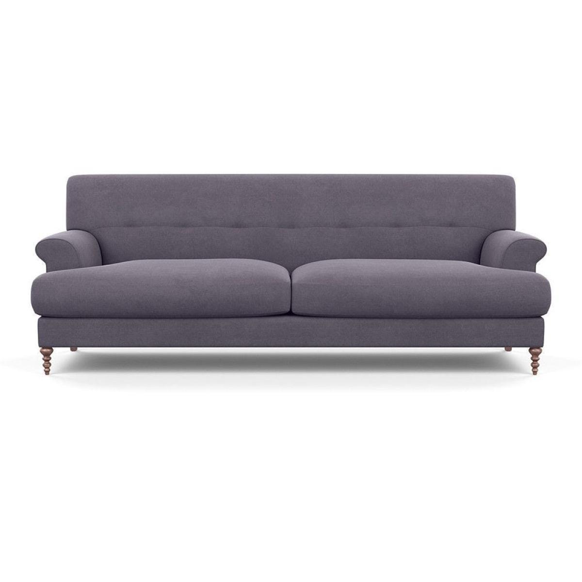 Scp Oscar 3 Seater Formal Sofa Linen Grenadine Walnut Feet - Heal's UK Furniture – image 12