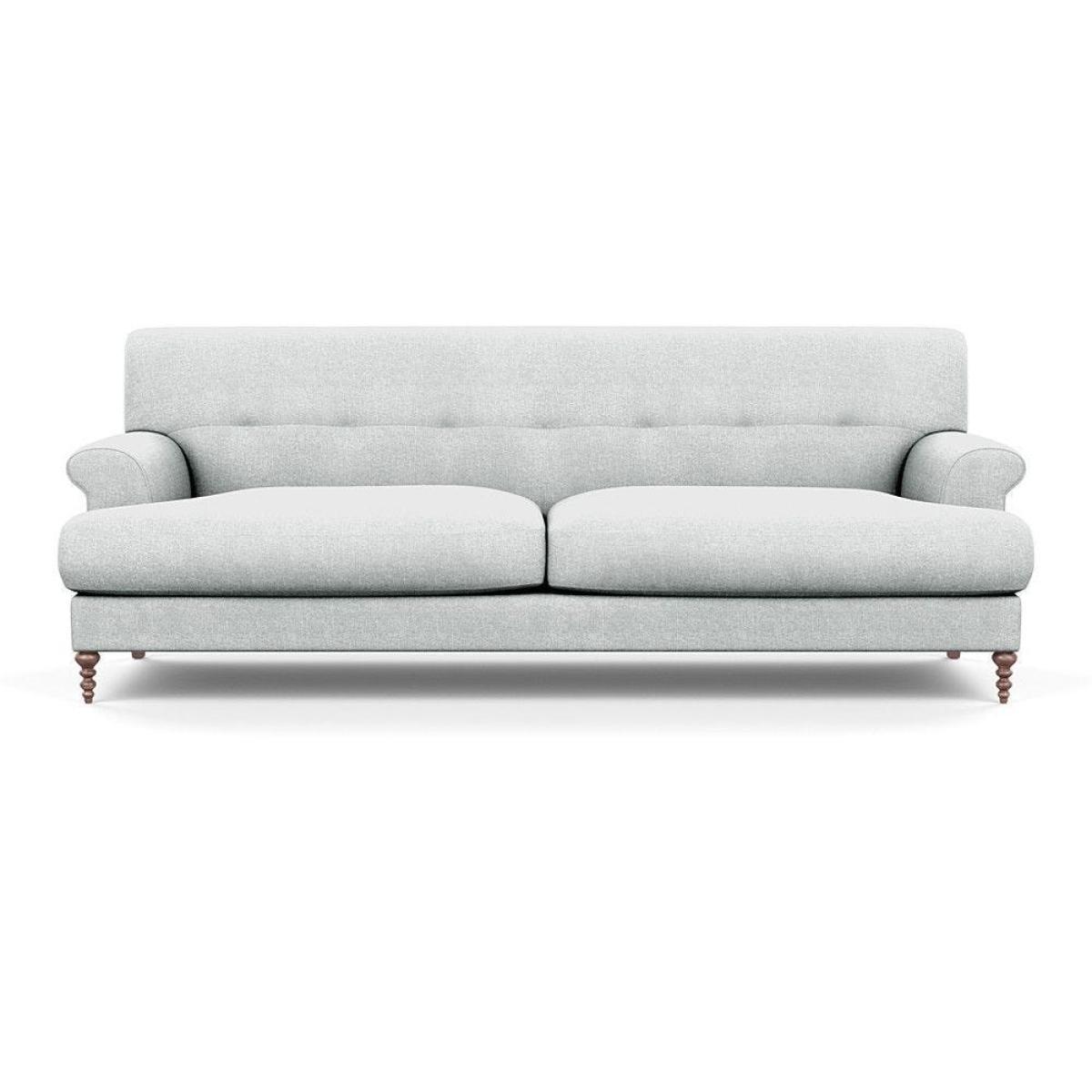 Scp Oscar 3 Seater Formal Sofa Linen Grenadine Walnut Feet - Heal's UK Furniture – image 13