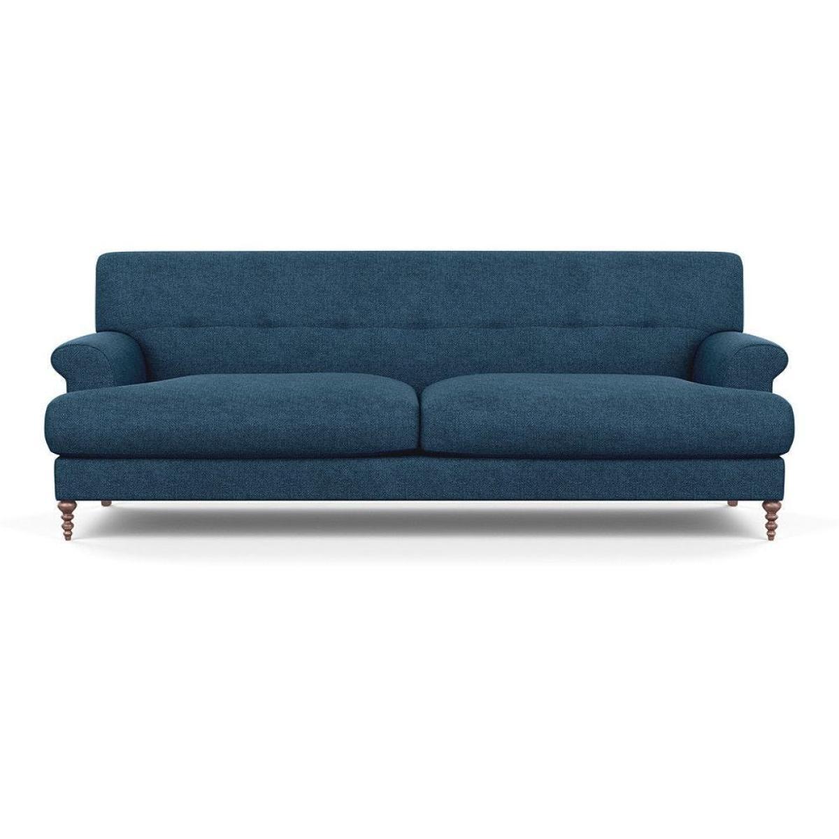 Scp Oscar 3 Seater Formal Sofa Linen Grenadine Walnut Feet - Heal's UK Furniture – image 17