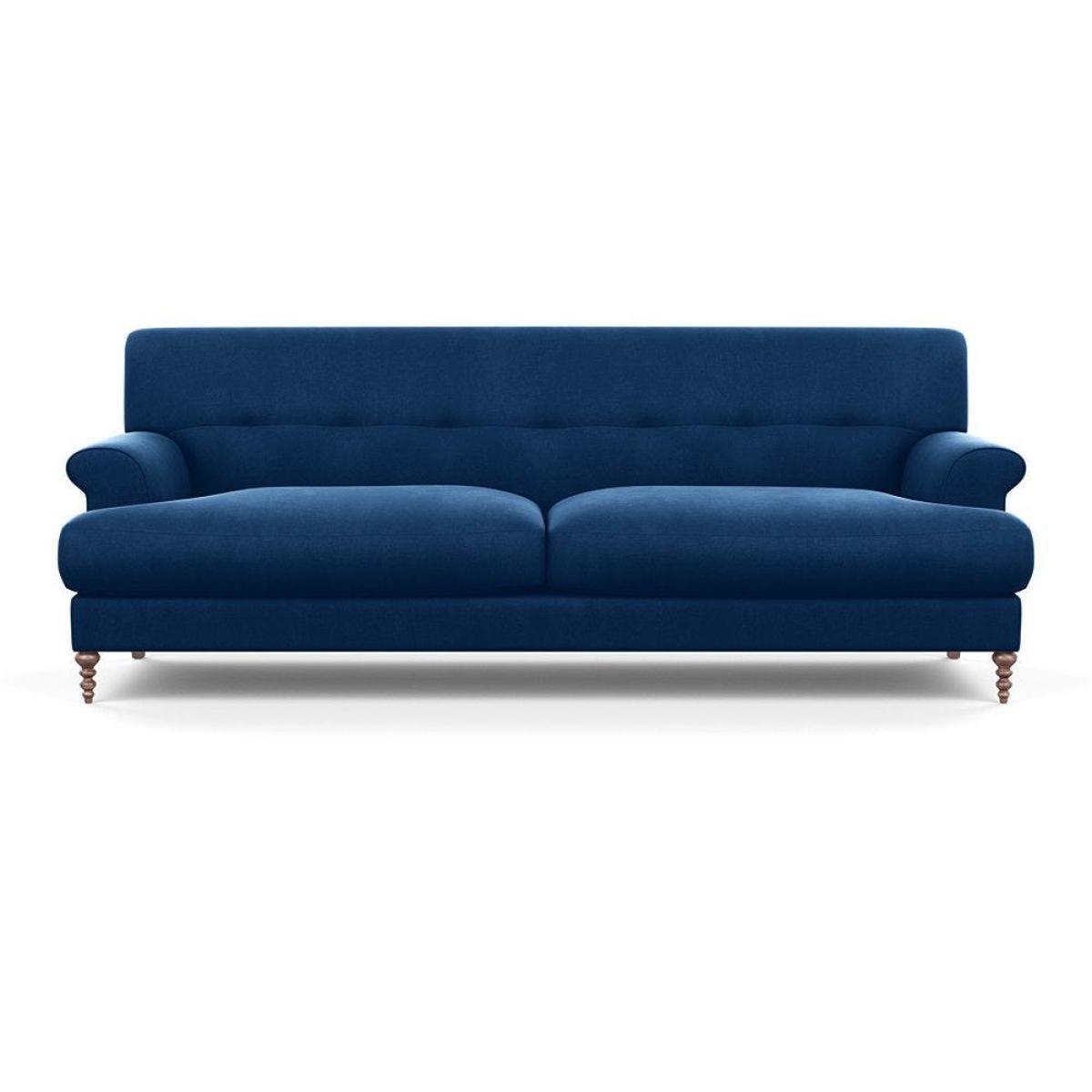 Scp Oscar 3 Seater Formal Sofa Linen Grenadine Walnut Feet - Heal's UK Furniture – image 18