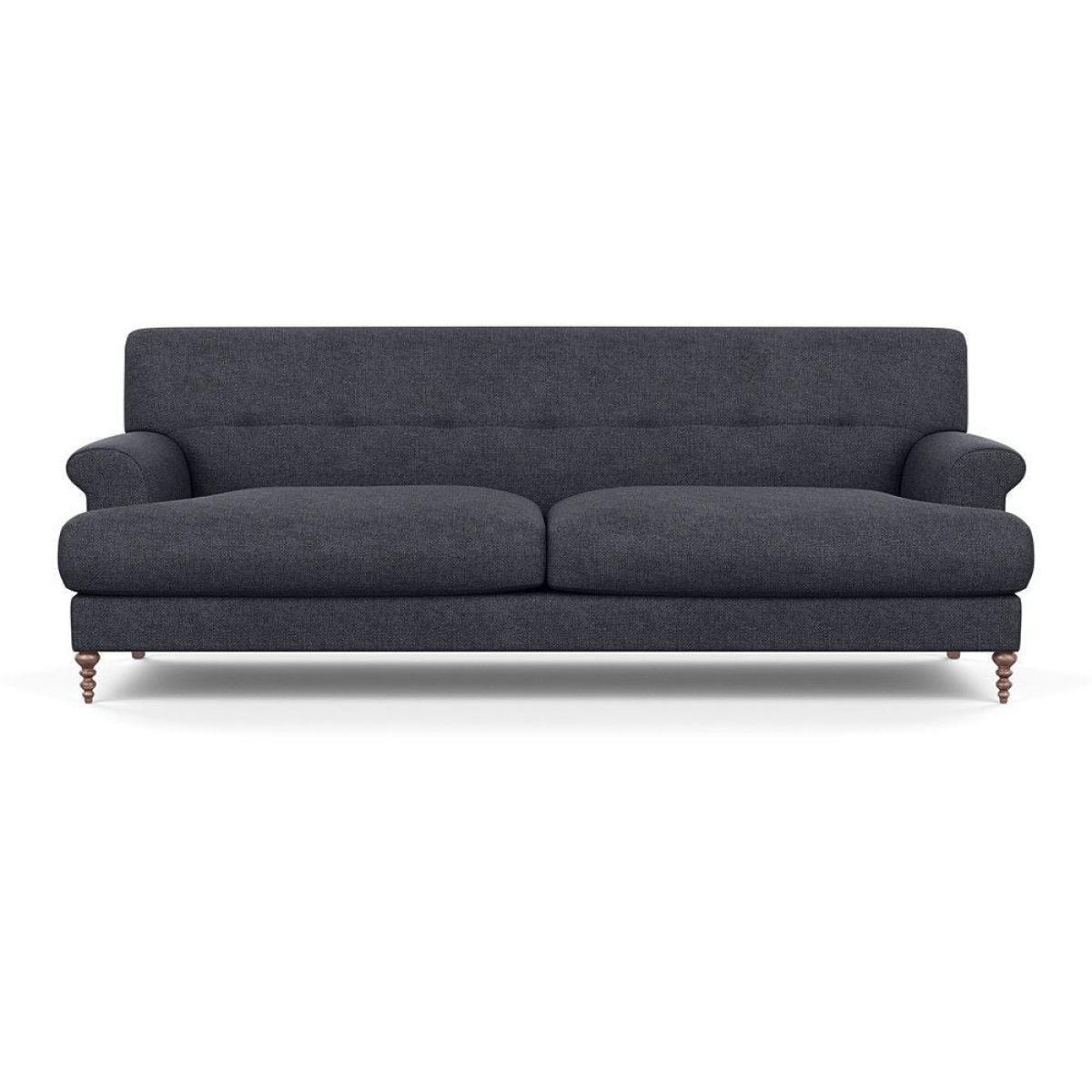 Scp Oscar 3 Seater Formal Sofa Linen Grenadine Walnut Feet - Heal's UK Furniture – image 4