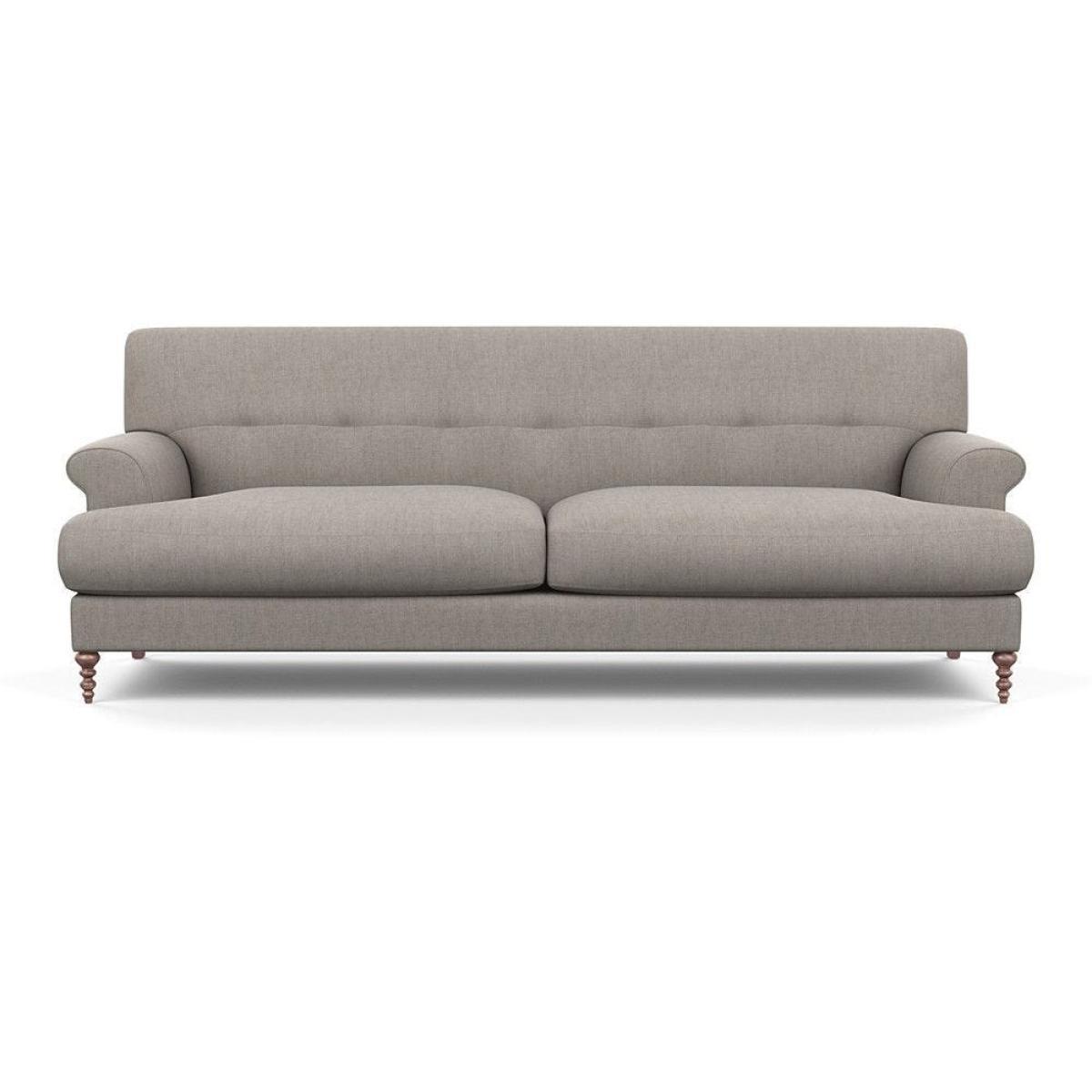 Scp Oscar 3 Seater Formal Sofa Linen Grenadine Walnut Feet - Heal's UK Furniture – image 6