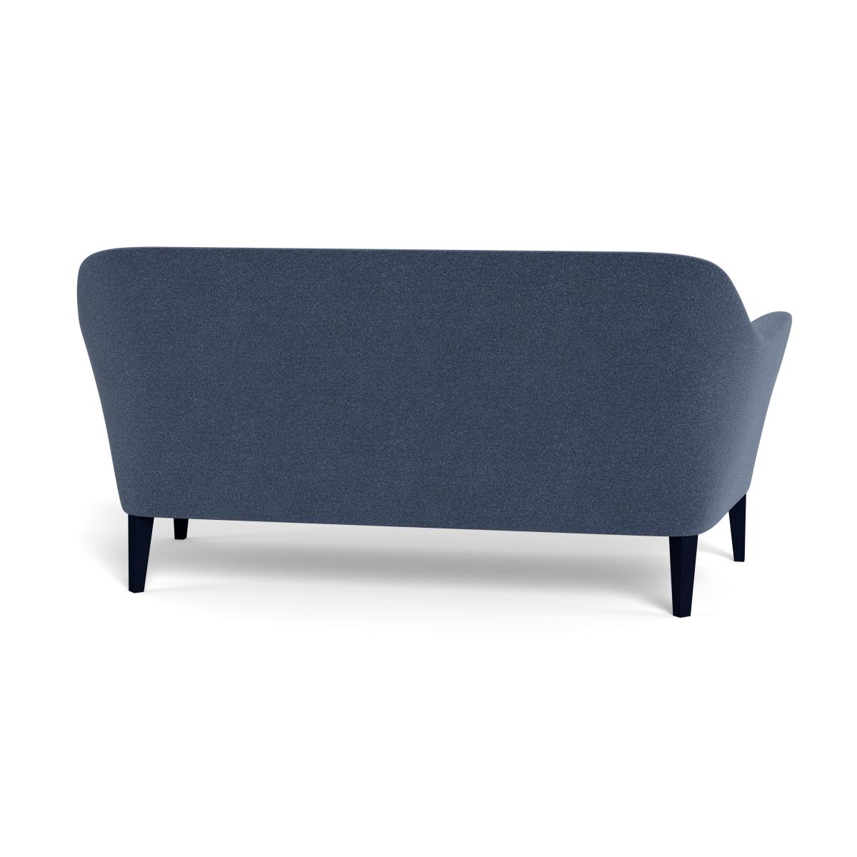 Heal's Wallis 3 Seater Sofa Boucle Indigo Black Painted Oak Feet – image 5