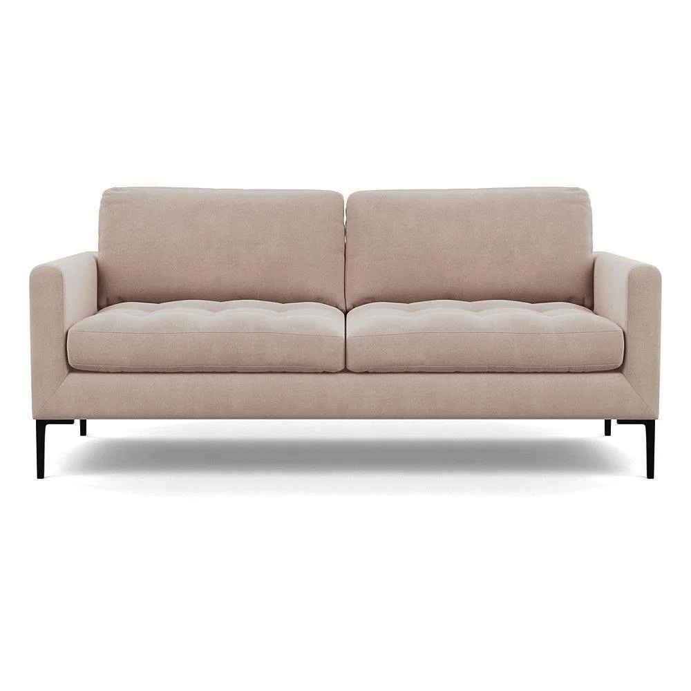 Heal's Eton 3 Seater Sofa Smart Velvet Dolphin Brass - Heal's UK Furniture – image 102