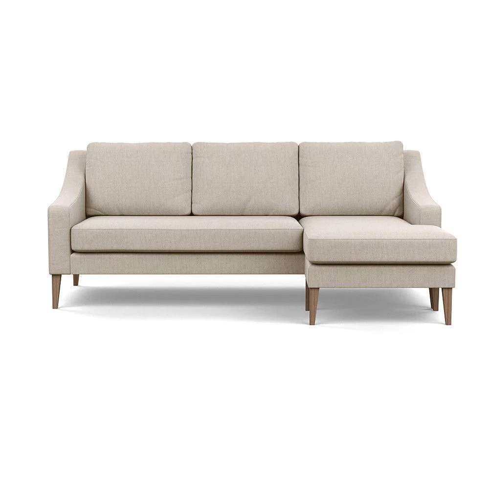 Heal's Eton 3 Seater Sofa Smart Velvet Dolphin Brass - Heal's UK Furniture – image 13