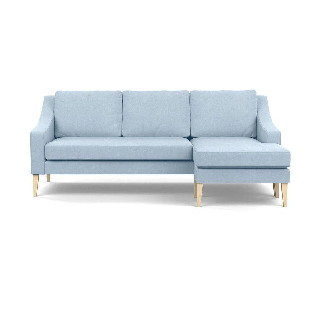 Heal's Eton 3 Seater Sofa Smart Velvet Dolphin Brass - Heal's UK Furniture – image 5