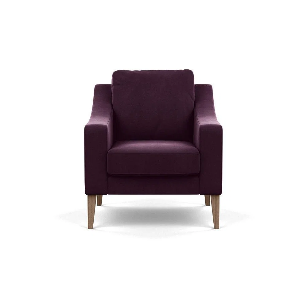 Heal's Eton 3 Seater Sofa Smart Velvet Dolphin Brass - Heal's UK Furniture – image 41