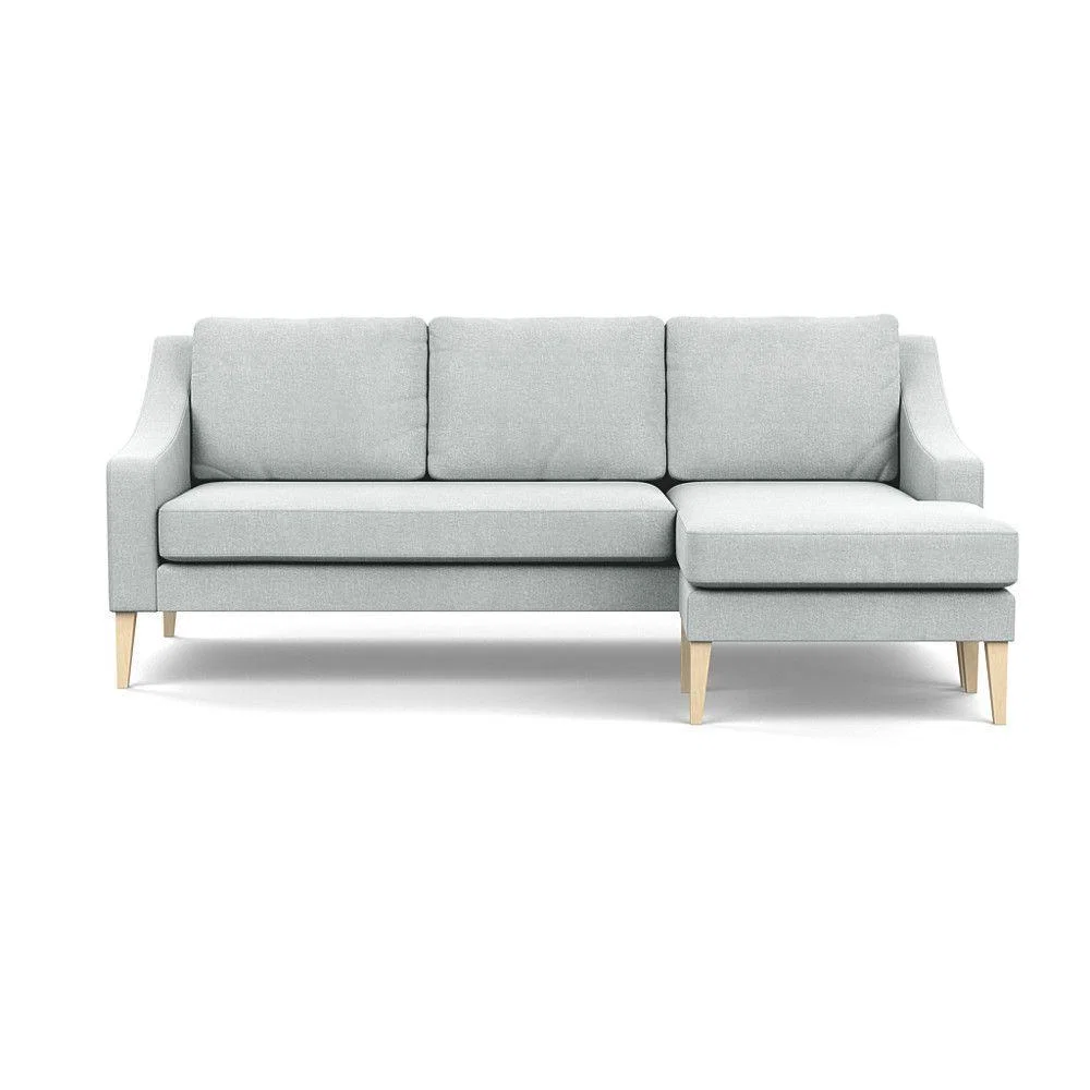 Heal's Eton 3 Seater Sofa Smart Velvet Dolphin Brass - Heal's UK Furniture – image 47