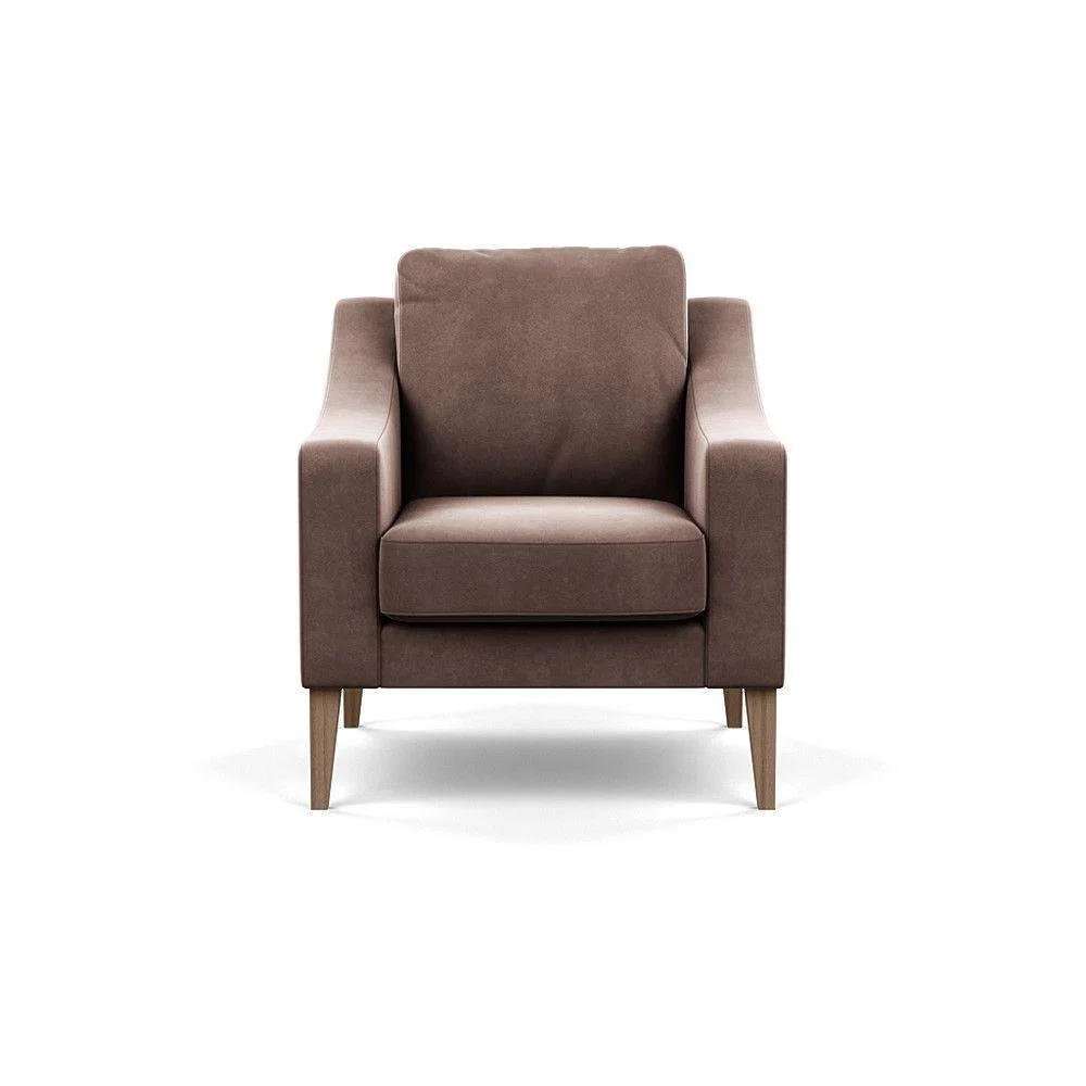 Heal's Eton 3 Seater Sofa Smart Velvet Dolphin Brass - Heal's UK Furniture – image 51