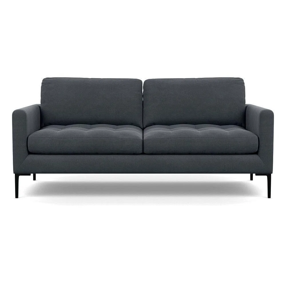 Heal's Eton 3 Seater Sofa Smart Velvet Dolphin Brass - Heal's UK Furniture – image 57