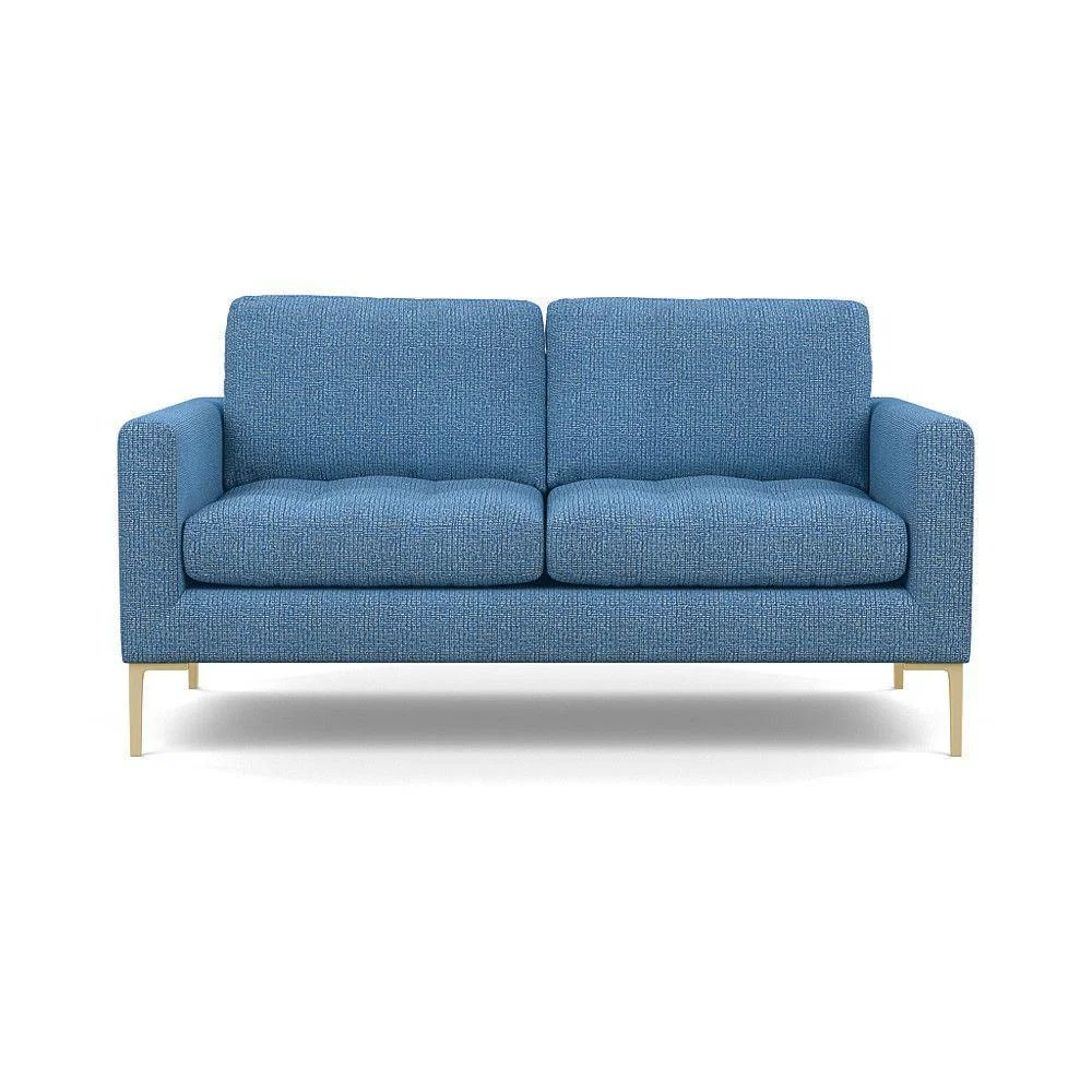 Heal's Eton 3 Seater Sofa Smart Velvet Dolphin Brass - Heal's UK Furniture – image 61