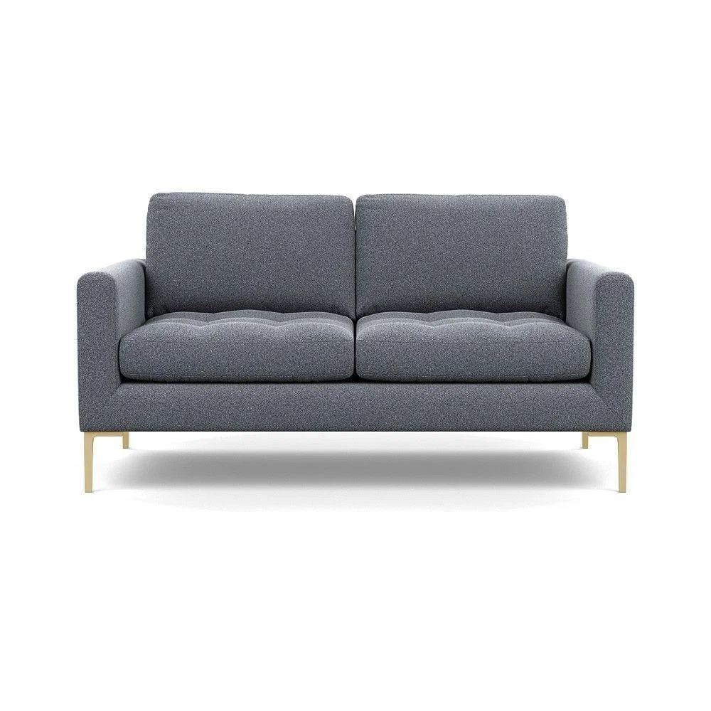 Heal's Eton 3 Seater Sofa Smart Velvet Dolphin Brass - Heal's UK Furniture – image 85