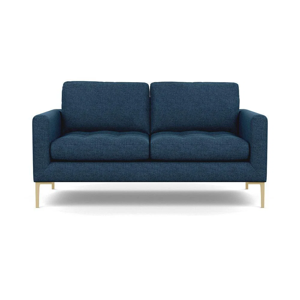 Heal's Eton 3 Seater Sofa Smart Velvet Dolphin Brass - Heal's UK Furniture – image 92
