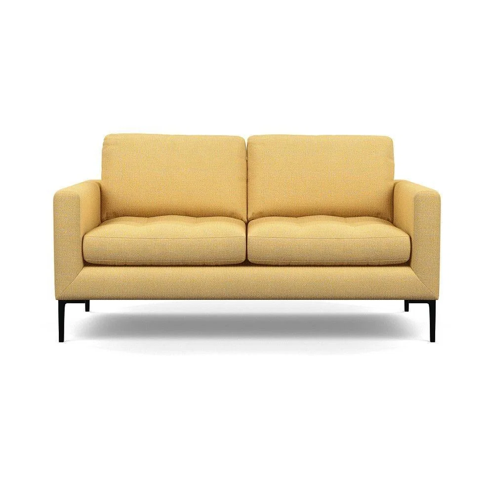 Heal's Eton 3 Seater Sofa Smart Velvet Dolphin Brass - Heal's UK Furniture – image 96