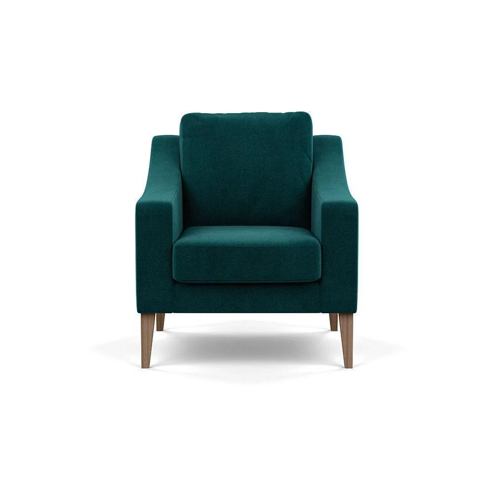 Heal's Eton 3 Seater Sofa Smart Velvet Dolphin Brass - Heal's UK Furniture – image 99