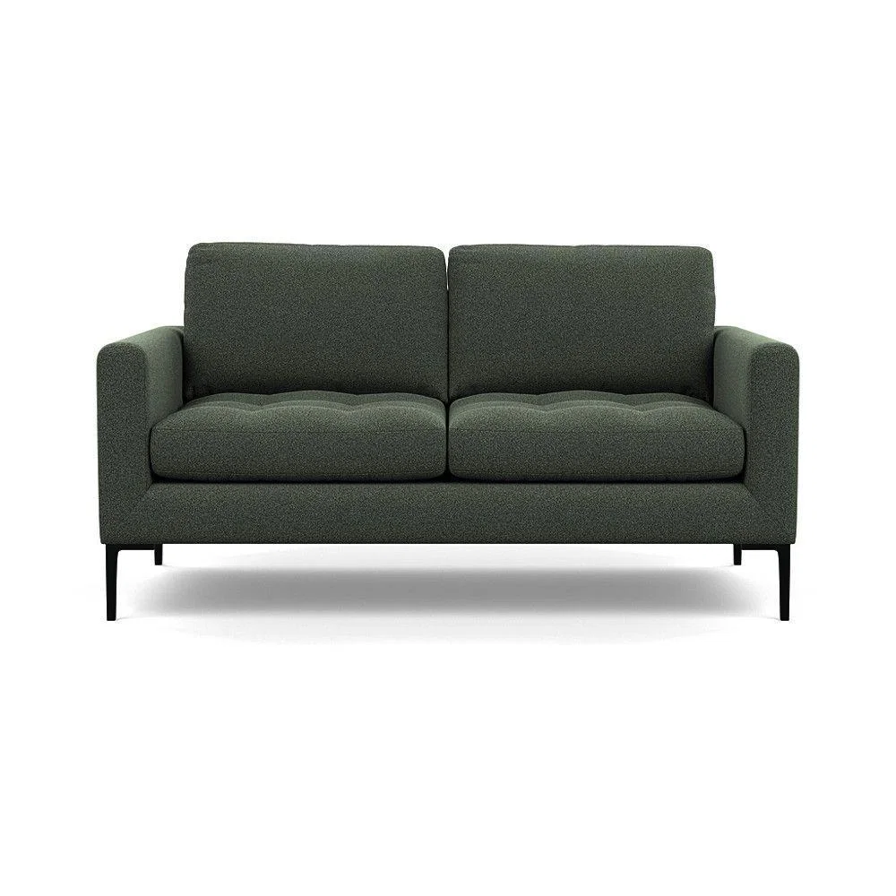 Heal's Eton 3 Seater Sofa Smart Velvet Dolphin Brass - Heal's UK Furniture – image 100