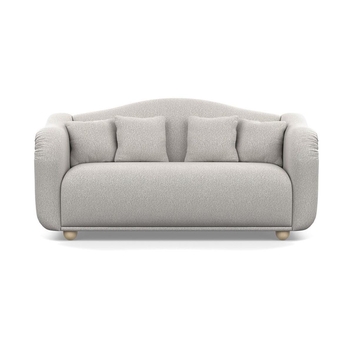 Heal's Tetbury 3 Seater Sofa Chunky Boucle Ecru Natural Beech Feet – image 2