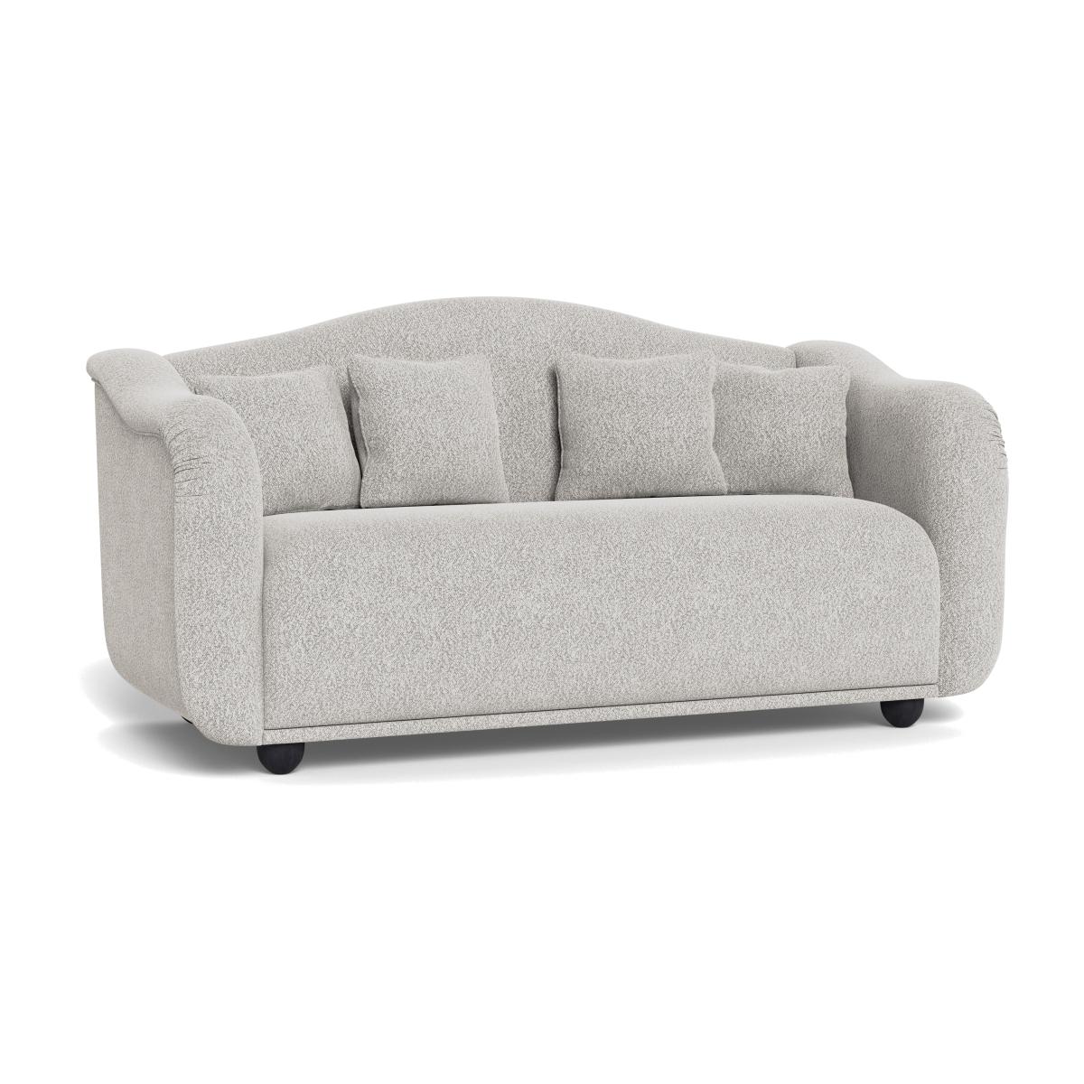 Heal's Tetbury 3 Seater Sofa Chunky Boucle Ecru Natural Beech Feet – image 1