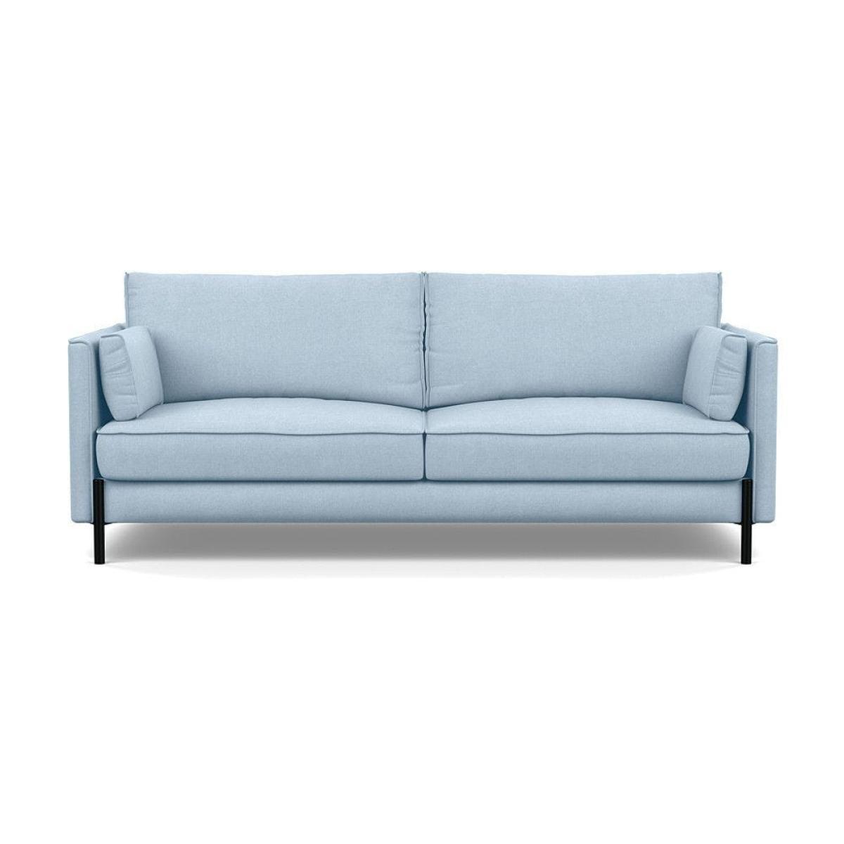 Heal's Tortona 3 Seater Sofa Smart Luxe Velvet Airforce Blue - Heal's UK Furniture – image 15