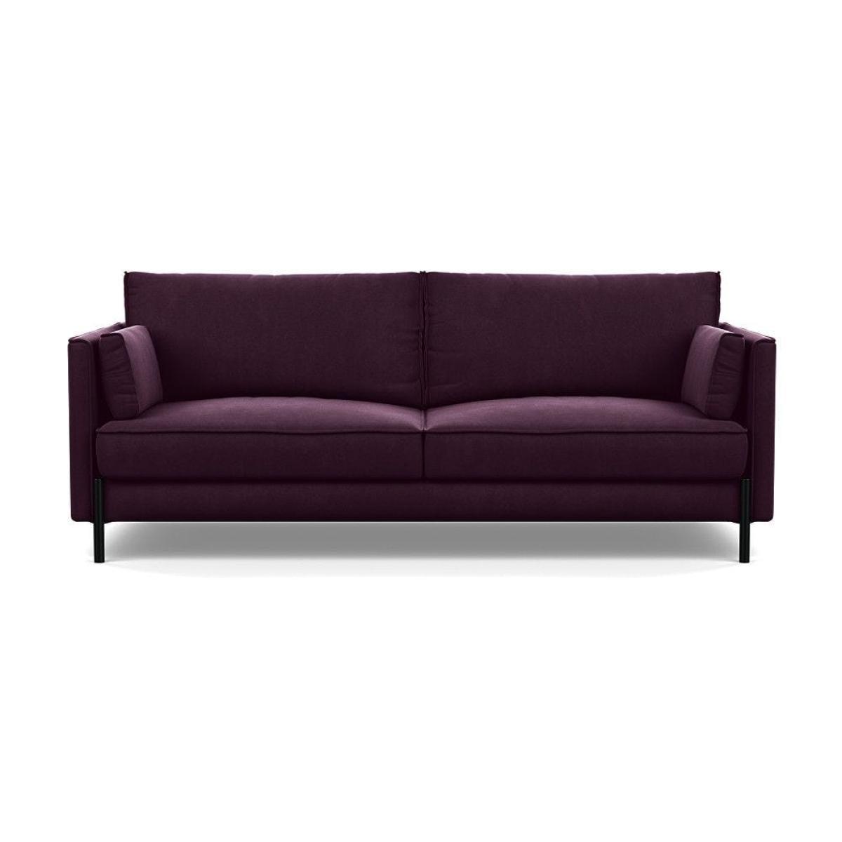 Heal's Tortona 3 Seater Sofa Smart Luxe Velvet Airforce Blue - Heal's UK Furniture – image 19