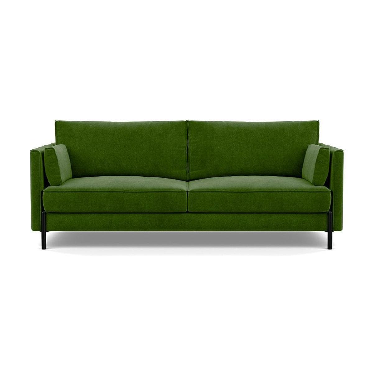 Heal's Tortona 3 Seater Sofa Smart Luxe Velvet Airforce Blue - Heal's UK Furniture – image 28