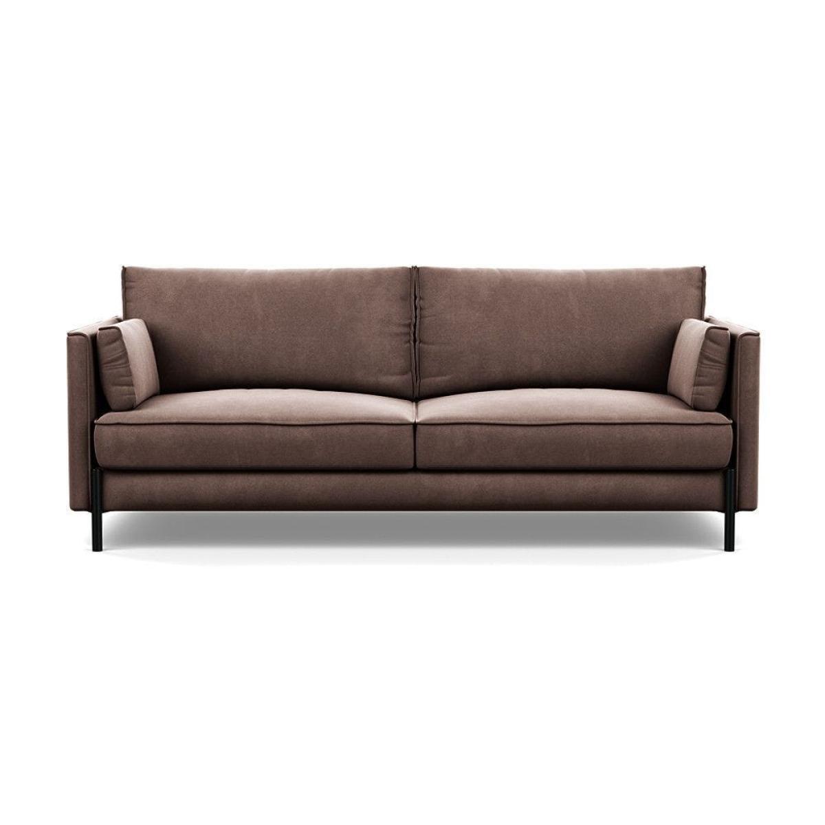 Heal's Tortona 3 Seater Sofa Smart Luxe Velvet Airforce Blue - Heal's UK Furniture – image 9