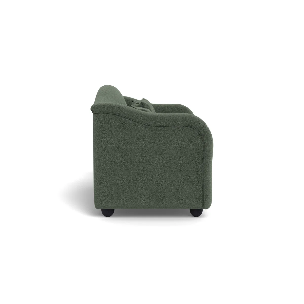 Heal's Tetbury 3 Seater Sofa Boucle Fern Black Beech Feet – image 4