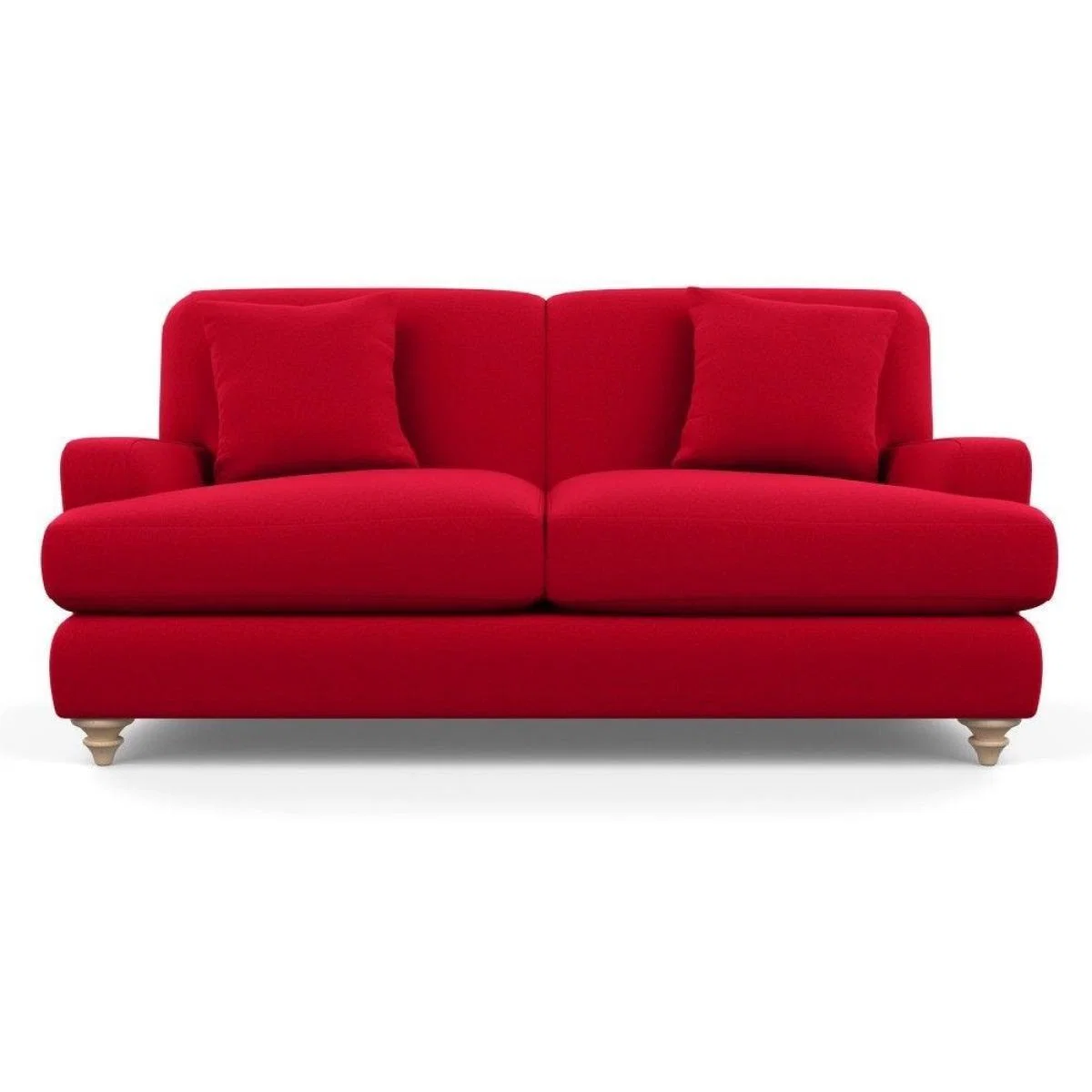 Heal's Hampstead 3 Seater Sofa Velvet Midnight Natural Feet - Heal's UK Furniture – image 25