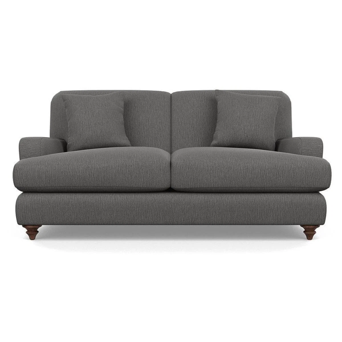 Heal's Hampstead 3 Seater Sofa Velvet Midnight Natural Feet - Heal's UK Furniture – image 43