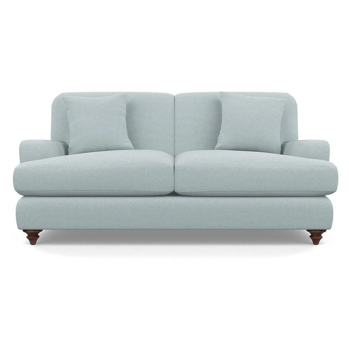 Heal's Hampstead 3 Seater Sofa Velvet Midnight Natural Feet - Heal's UK Furniture – image 54