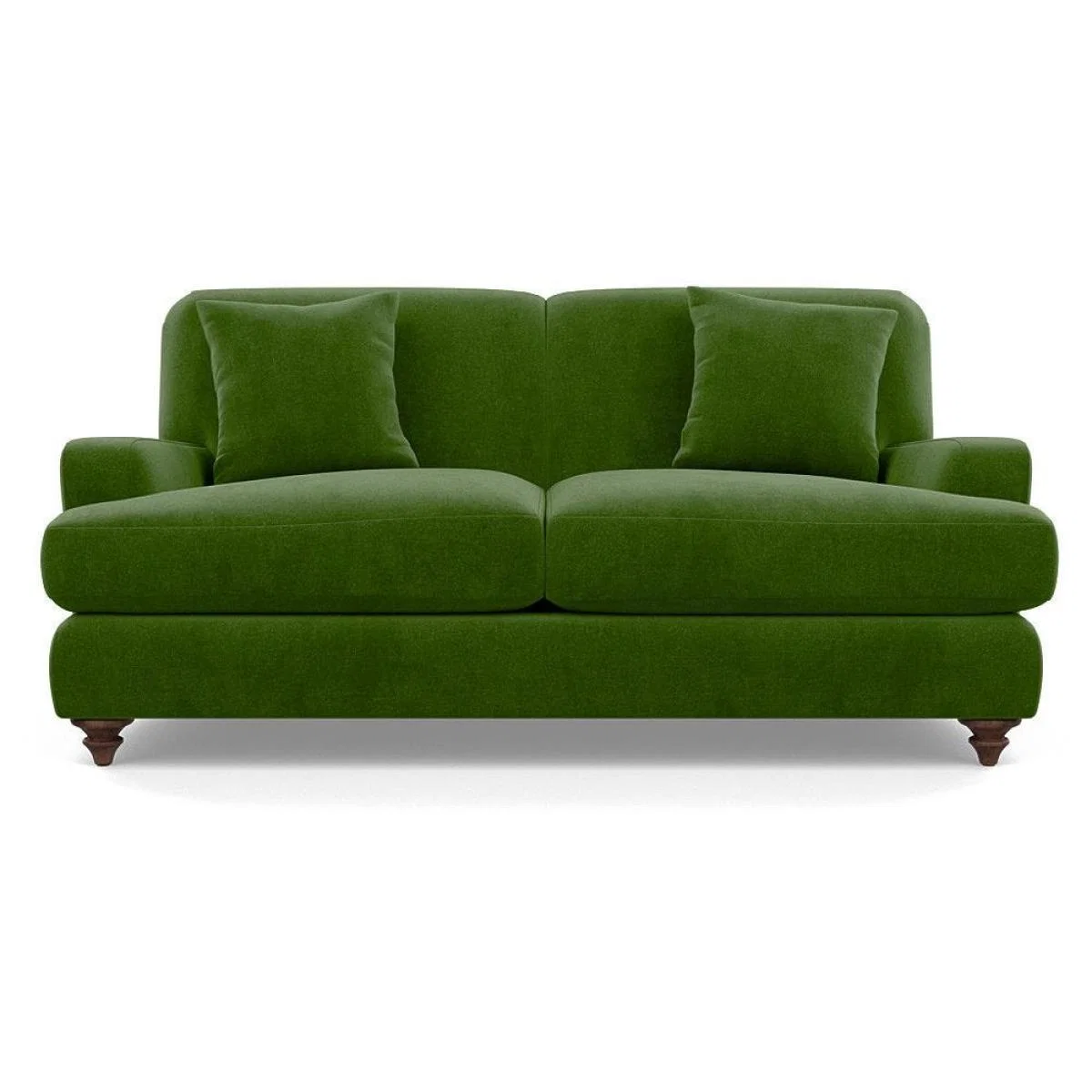 Heal's Hampstead 3 Seater Sofa Velvet Midnight Natural Feet - Heal's UK Furniture – image 58