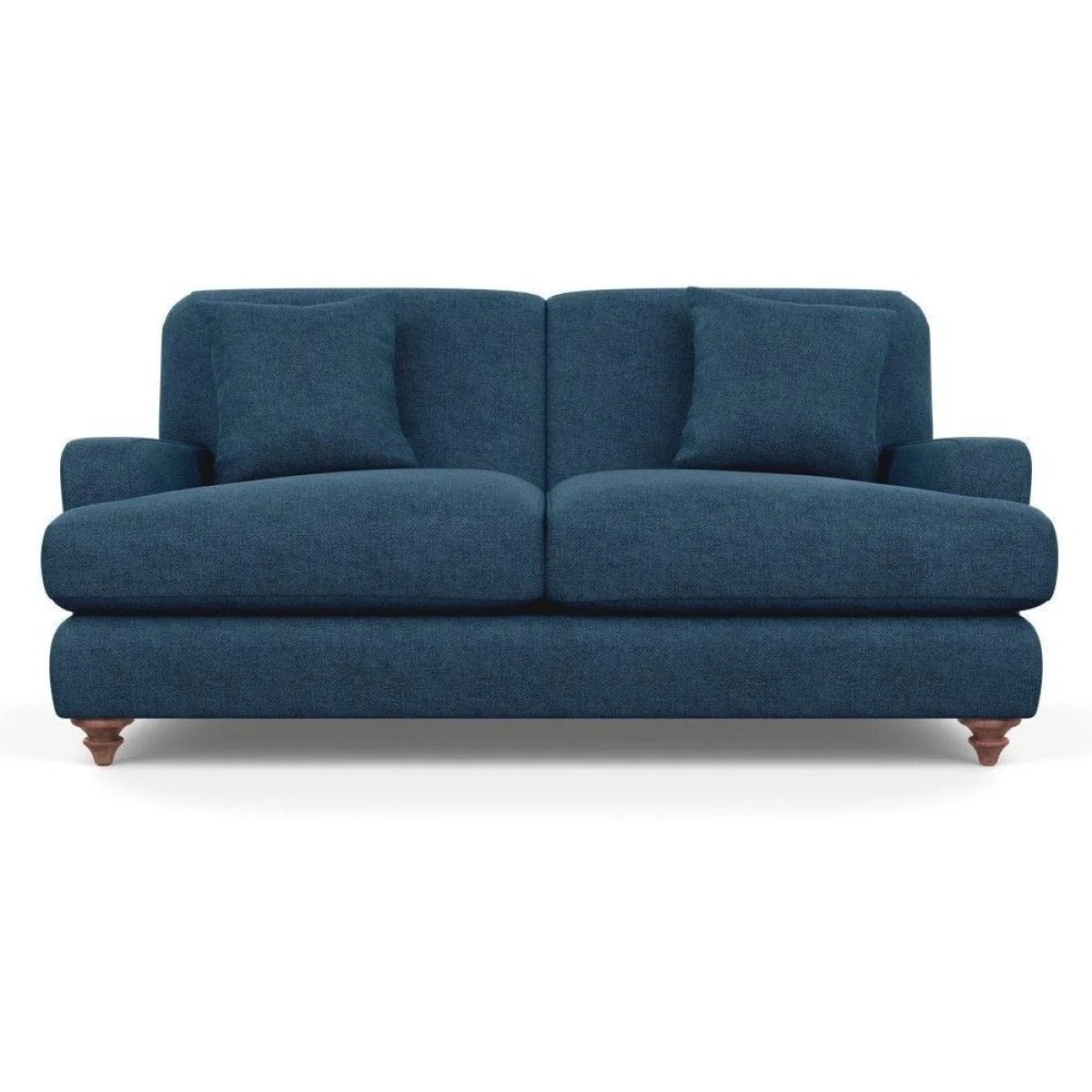 Heal's Hampstead 3 Seater Sofa Velvet Midnight Natural Feet - Heal's UK Furniture – image 59