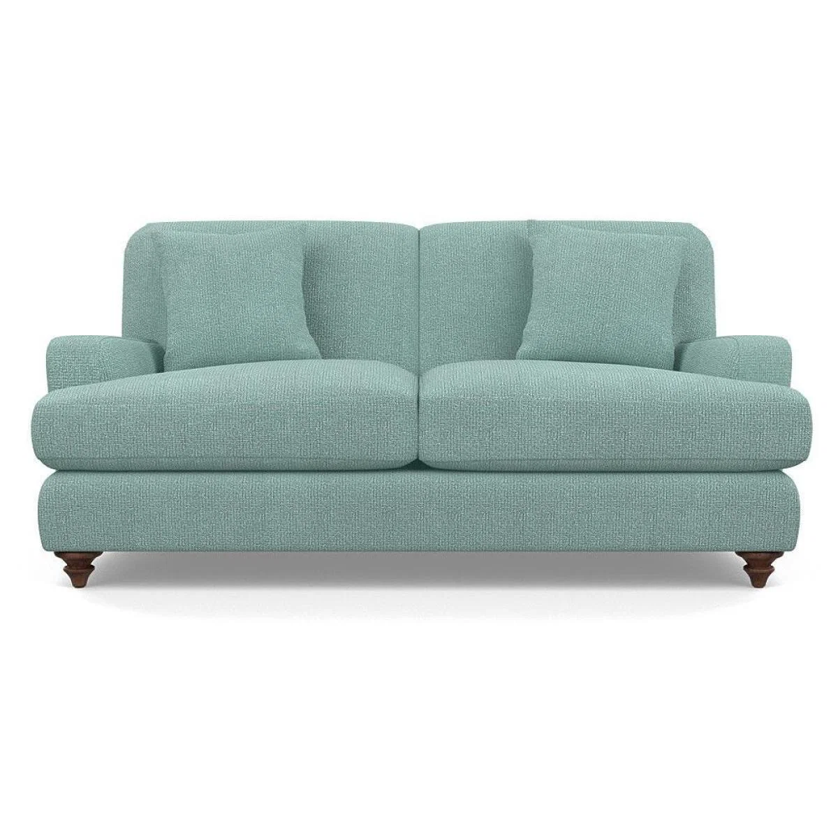 Heal's Hampstead 3 Seater Sofa Velvet Midnight Natural Feet - Heal's UK Furniture – image 72