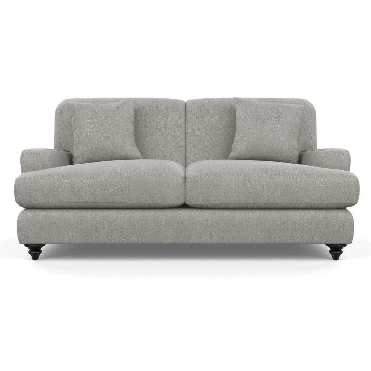 Heal's Hampstead 3 Seater Sofa Velvet Midnight Natural Feet - Heal's UK Furniture – image 77