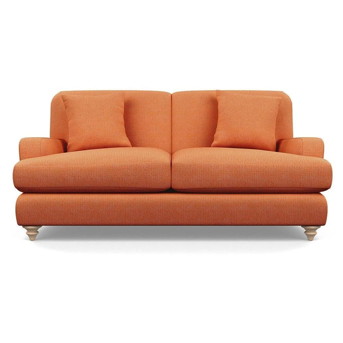 Heal's Hampstead 3 Seater Sofa Velvet Midnight Natural Feet - Heal's UK Furniture – image 85
