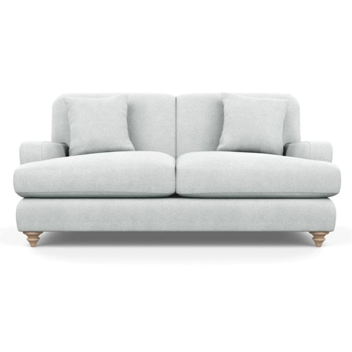 Heal's Hampstead 3 Seater Sofa Velvet Midnight Natural Feet - Heal's UK Furniture – image 88