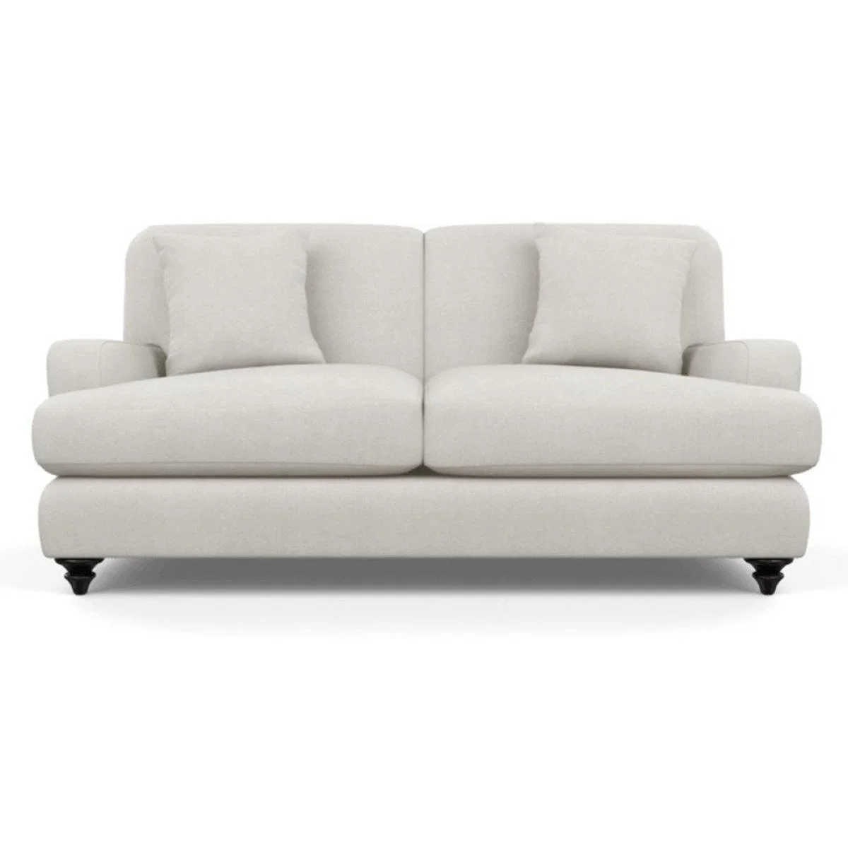 Heal's Hampstead 3 Seater Sofa Velvet Midnight Natural Feet - Heal's UK Furniture – image 93