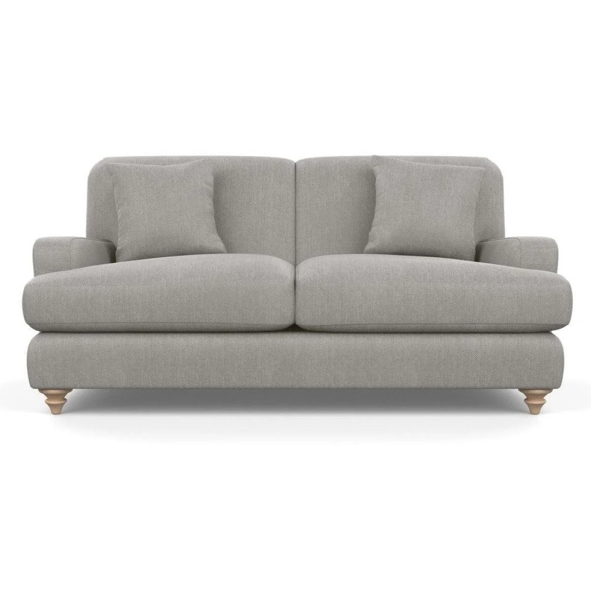 Heal's Hampstead 3 Seater Sofa Velvet Midnight Natural Feet - Heal's UK Furniture – image 95