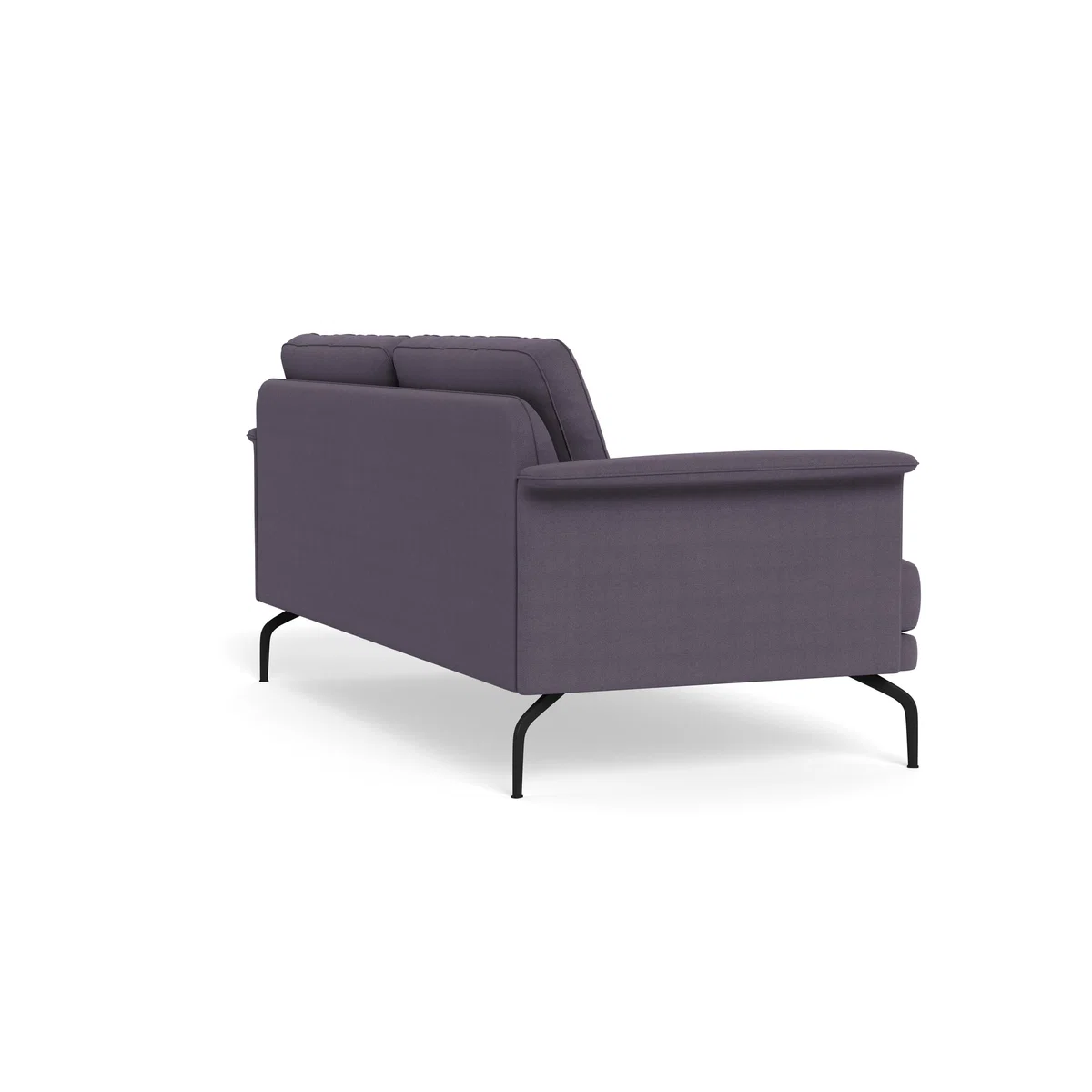 Heal's Iver 3 Seater Sofa Linen Shadow Black Feet – image 5