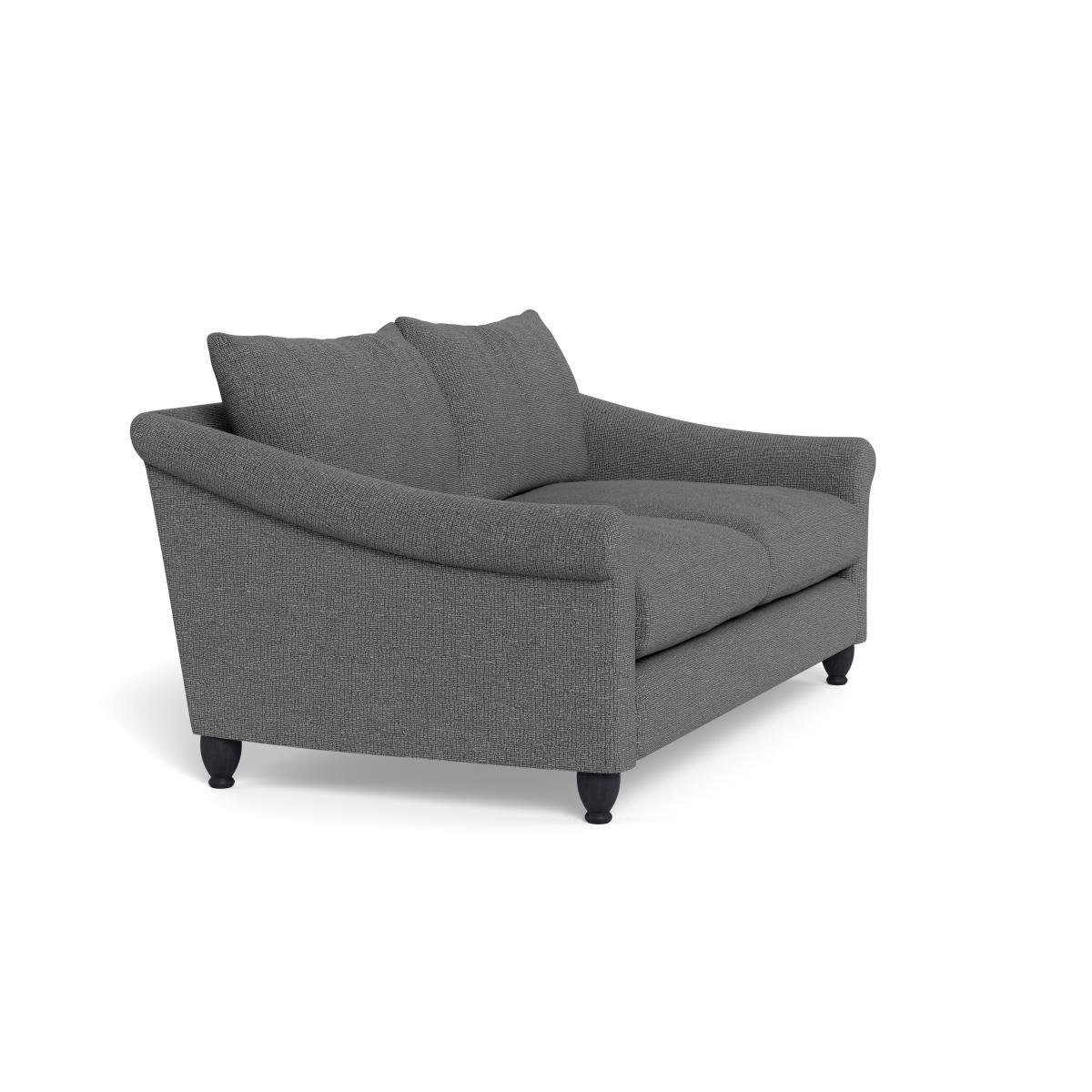 Heal's Devon 3 Seater Tejo Recycled Noir Dark Brown Stain Beech Feet - Heal's UK Furniture – image 2
