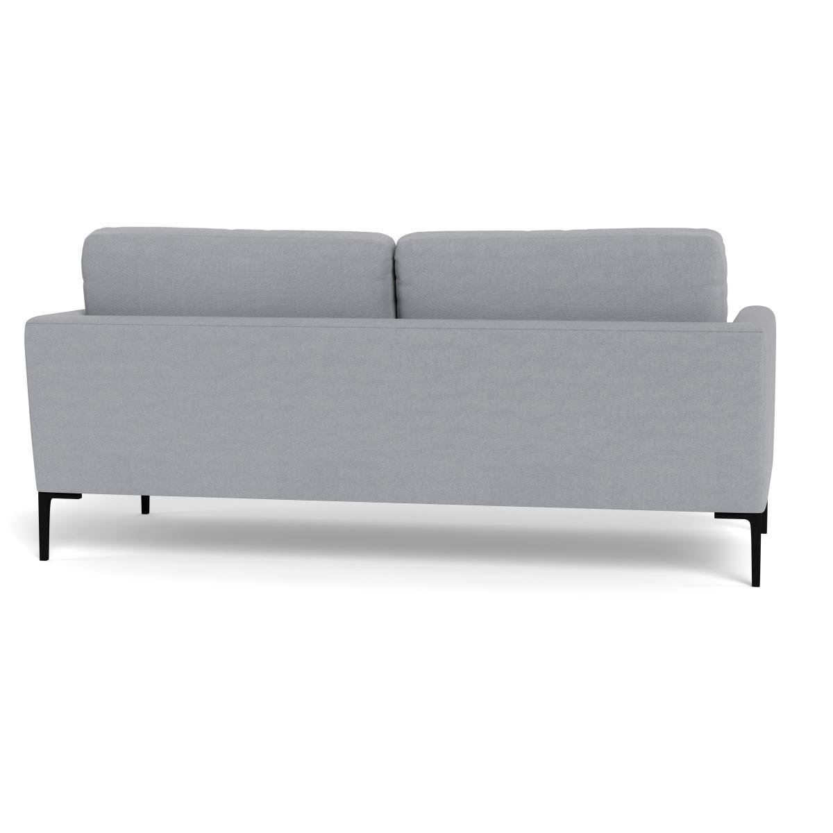 Heal's Eton 3 Seater Sofa Brushed Cotton Pewter Brass Feet - Heal's UK Furniture – image 5