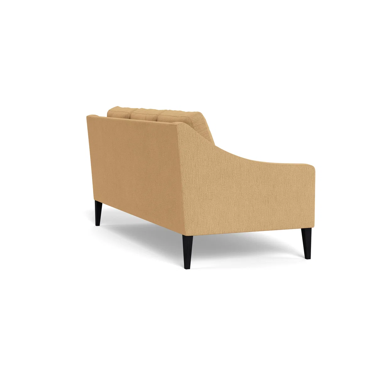 Heal's Richmond 3 Seater Sofa Smart Linen Mix Sand Black Feet - Heal's UK Furniture – image 4