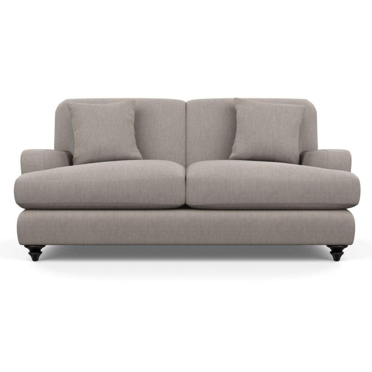 Heal's Hampstead 3 Seater Sofa Capelo LinenCotton Inkspot Chestnut Stain Feet - Heal's UK Furniture – image 13