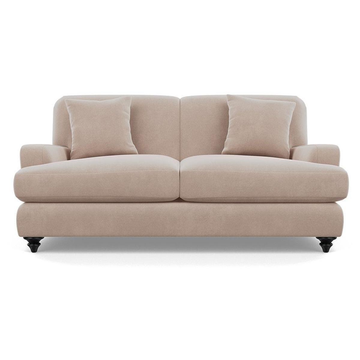 Heal's Hampstead 3 Seater Sofa Capelo LinenCotton Inkspot Chestnut Stain Feet - Heal's UK Furniture – image 20