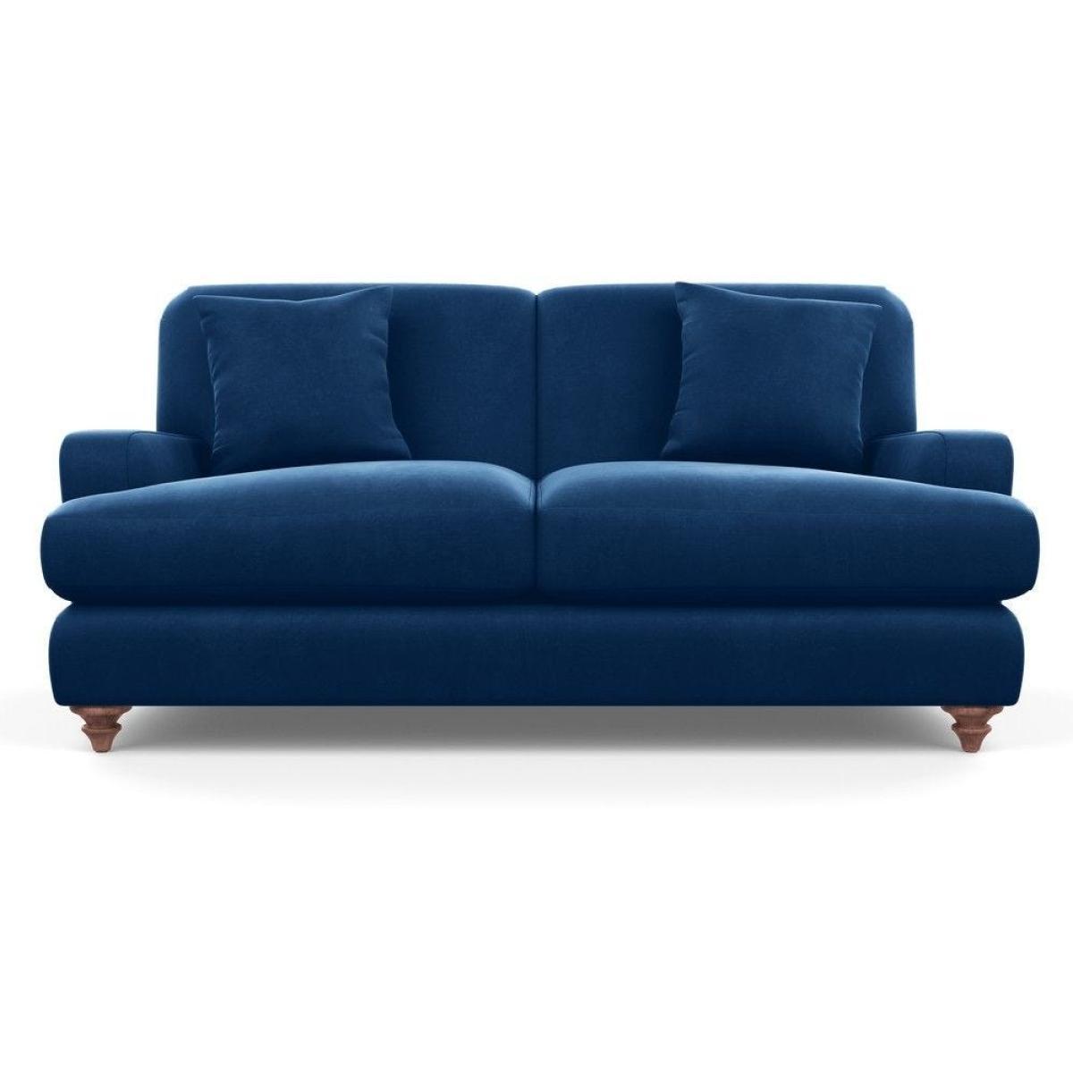 Heal's Hampstead 3 Seater Sofa Capelo LinenCotton Inkspot Chestnut Stain Feet - Heal's UK Furniture – image 23