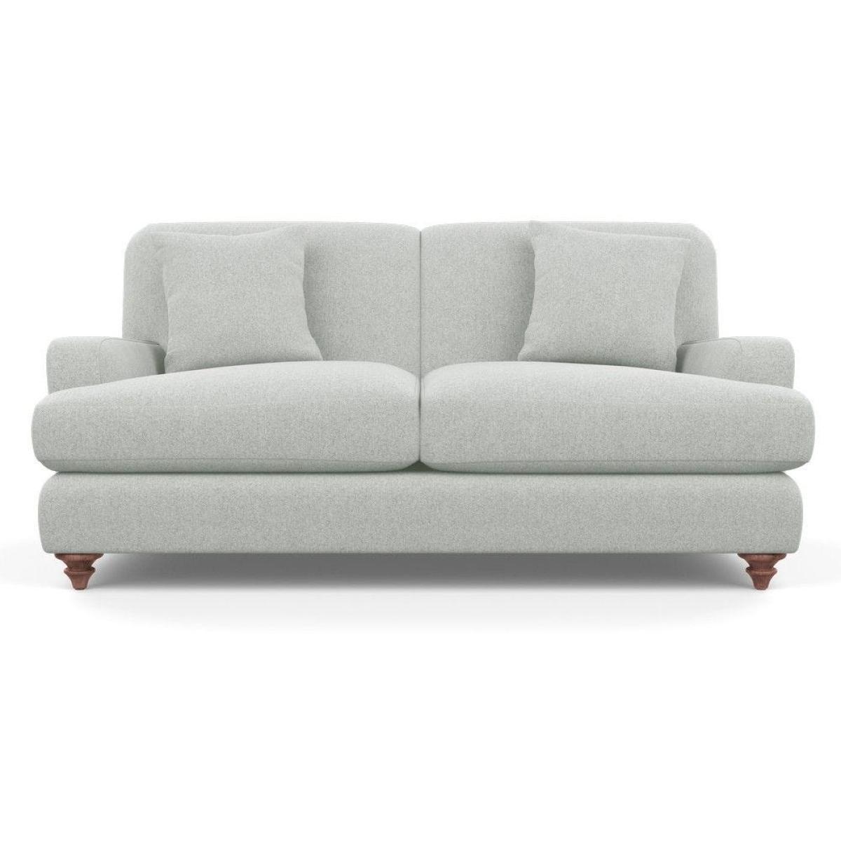 Heal's Hampstead 3 Seater Sofa Capelo LinenCotton Inkspot Chestnut Stain Feet - Heal's UK Furniture – image 32