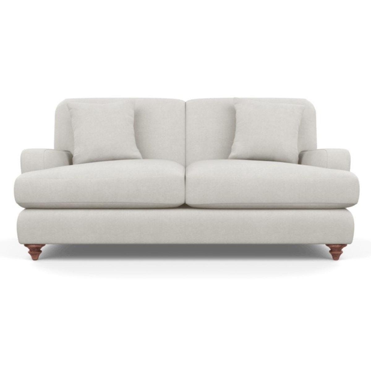 Heal's Hampstead 3 Seater Sofa Capelo LinenCotton Inkspot Chestnut Stain Feet - Heal's UK Furniture – image 39