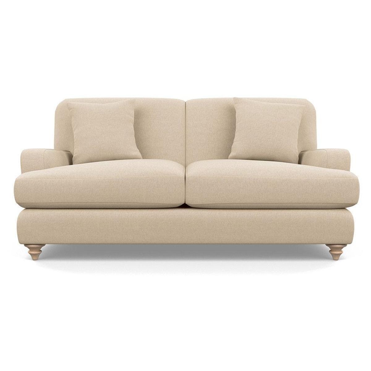 Heal's Hampstead 3 Seater Sofa Capelo LinenCotton Inkspot Chestnut Stain Feet - Heal's UK Furniture – image 51